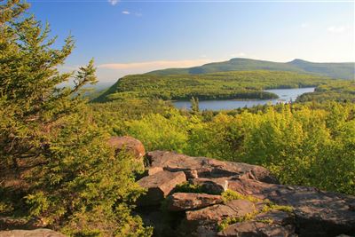 North-South Lake in den Catskill Mountains